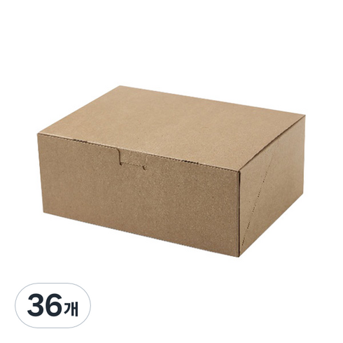 2023년 가성비 최고 크래프트박스 - SR 튼튼한 원터치상자 크라프트 중, 36개