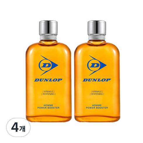 던롭 파워부스터 올인원 남성화장품, 150ml, 4개