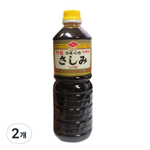 니비시 사시미 간장, 1L, 2개