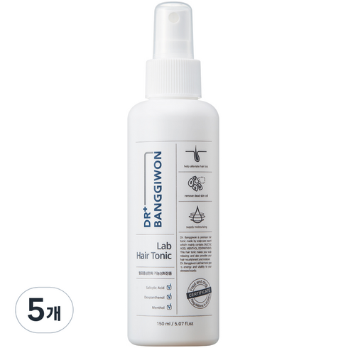 닥터방기원 랩 헤어토닉, 150ml, 5개