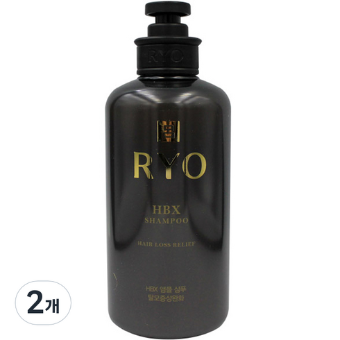 려 HBX 앰플 샴푸, 500ml, 2개