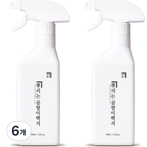 살림백서 뿌리는 곰팡이제거제, 400ml, 6개