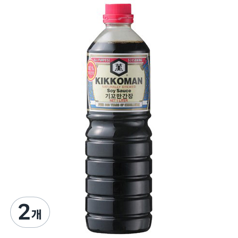 기꼬만 간장(양조간장)1L, 1L, 2개