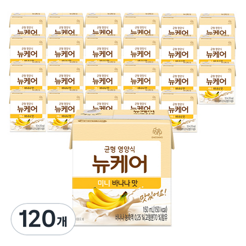 뉴케어 바나나맛 아셉틱 환자영양식, 150ml, 120개