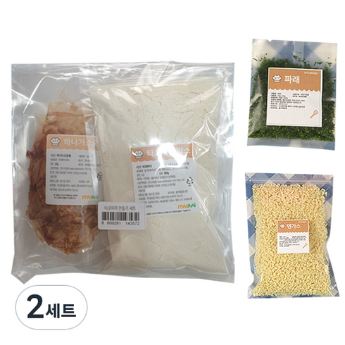 스타일온 타코야끼 만들기 세트, 450g, 2세트