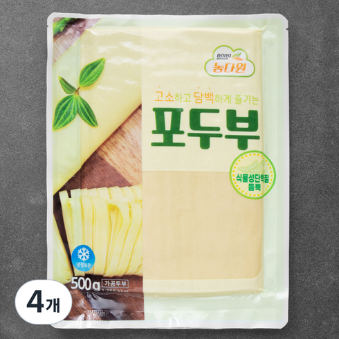 농다원 포두부, 4개, 500g