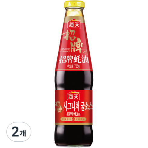 해천 굴소스, 725g, 2개