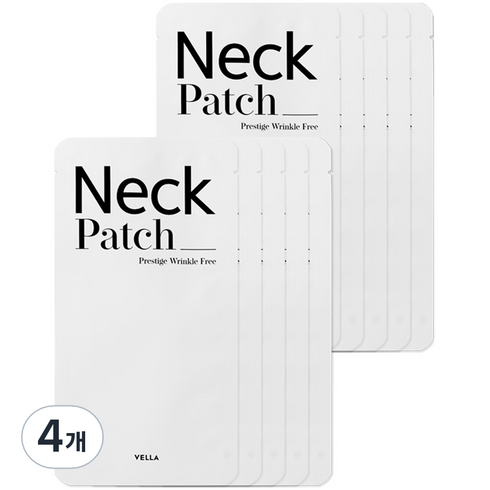 벨라 프레스티지 링클 프리 넥 패치 45g, 5개입, 4개
