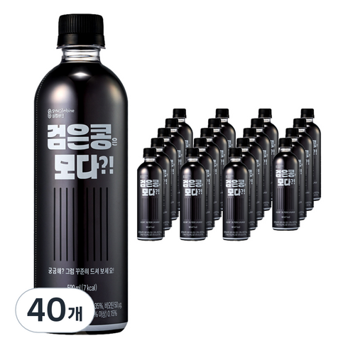 싱컴바인 - 싱컴바인 검은콩은모다, 40개, 500ml