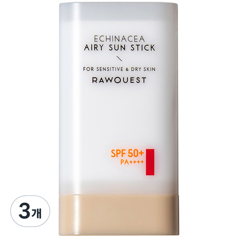 로우퀘스트 에키네시아 에어리 선스틱 SPF50+ PA++++, 19g, 3개