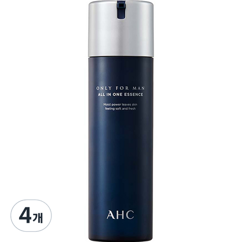 AHC 온리 포 맨 올인원 에센스, 200ml, 4개