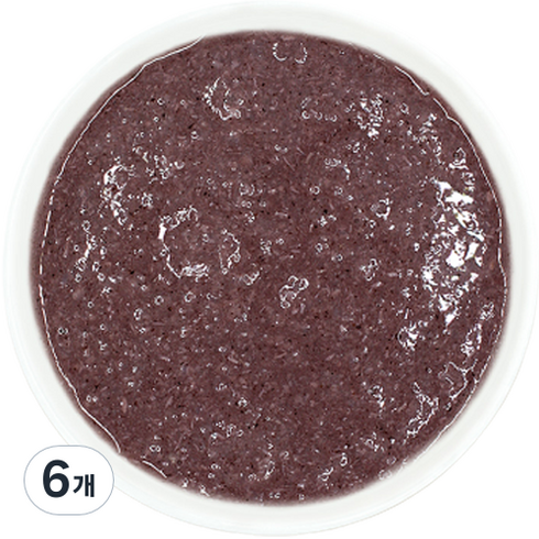 짱죽 유아용 실온이유식 닭가슴살 흑미 묽은죽, 혼합맛(닭가슴살/흑미), 160g, 6개