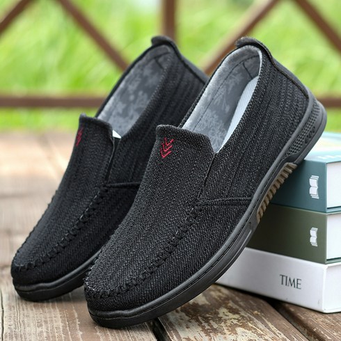 로이티플 남성용 줄무늬 슬립온 캐주얼 단화 YT_RA3486