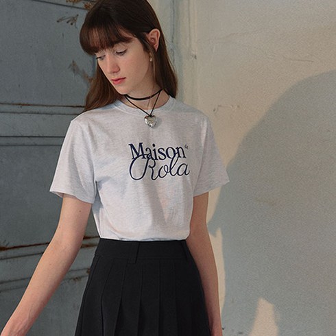 rola - 로라로라 여성용 MAISON DE ROLA HALF T SHIRTS