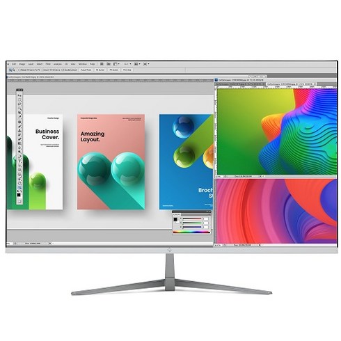 좋은디에스아이 FHD 모니터 화이트, 81cm, GD-32N75 SUN SLIM(무결점)