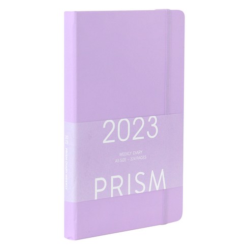 인디고 2023 프리즘 위클리 날짜형 다이어리, 라벤더