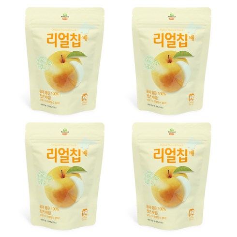 산마을 리얼칩 배, 15g, 4개