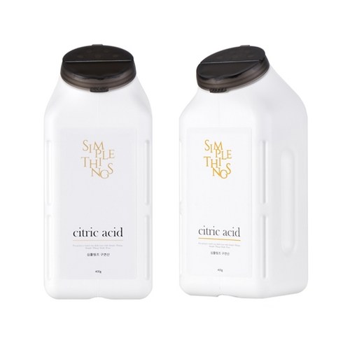 2023년 가성비 최고 가습기 구연산 - 심플띵즈 구연산, 400g, 2개