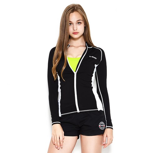 레이지비 여성용 REFINE 집업 래쉬가드 상의 3402