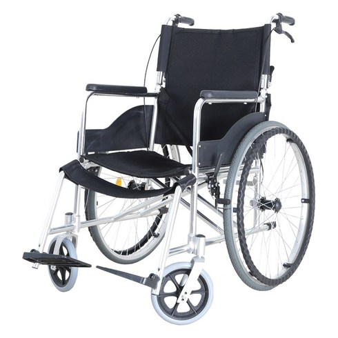 가정용휠체어 - 라이프헬퍼 경량 접이식 수동식 휠체어 10.5kg, 1개, A1