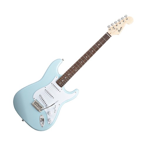 스콰이어 Bullet Stratocaster Laurel 일렉기타, TROPICAL TURQUOISE, 037-0001-597