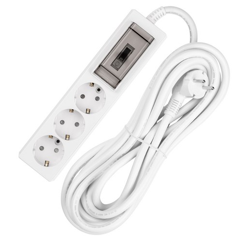 2023년 가성비 최고 냉장고 전원꺼짐 - 스윗홈 고용량 배선차단용 멀티탭 3구, 1개, 5m