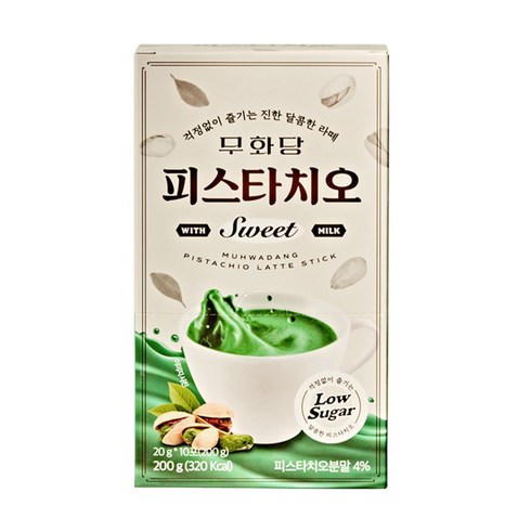 무화당 에리스리톨 저당 피스타치오 분말, 20g, 10개입, 1개