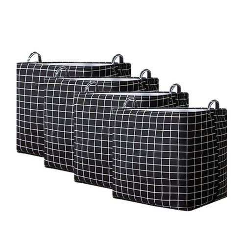 빅사이즈 다용도 보관함 4p, 블랙, 4개