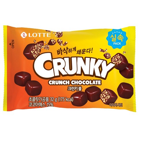 크런키 볼 파우치, 32g, 1개