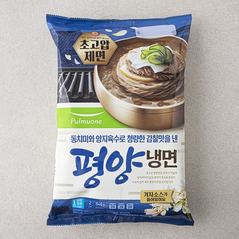 풀무원 평양 냉면 2인분, 846g, 1개