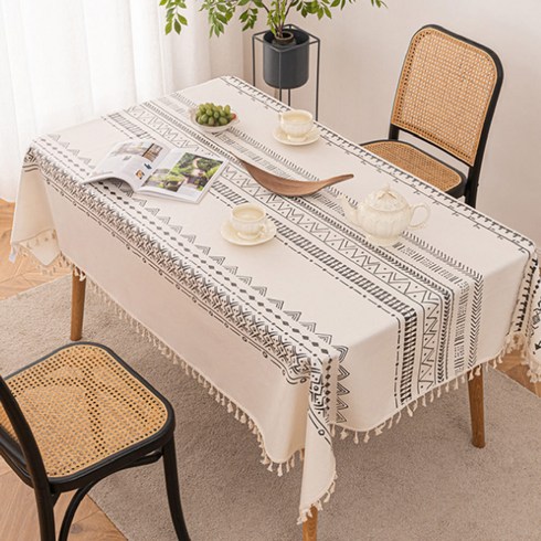 2023년 가성비 최고 캠핑테이블보 - 방수 캠핑 식탁 테이블보, 보헤미안2