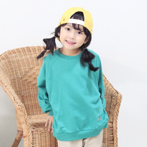 초코몽 아동용 라글란 맨투맨
