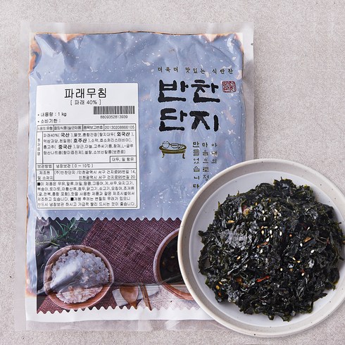 반찬단지 파래무침, 1kg, 1개