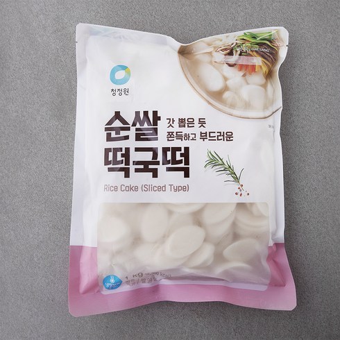 청정원 순쌀 떡국떡, 1kg, 1개
