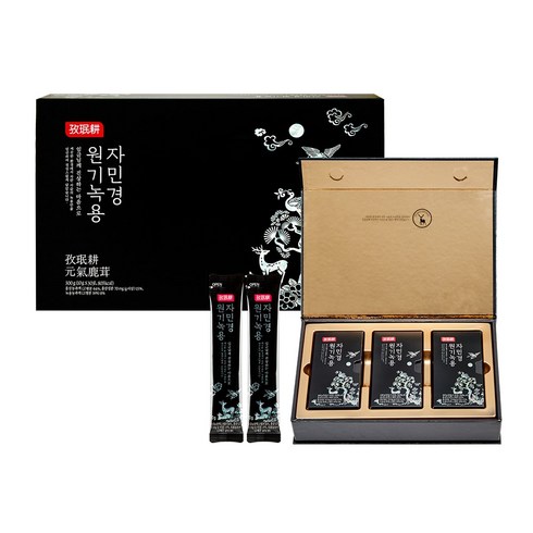 자민경 원기녹용 건강즙 30p + 쇼핑백, 300g, 1박스