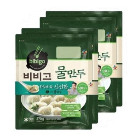 CJ 비비고 물만두 370G X 4봉, 4개