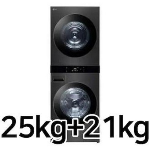 LG전자 오브제컬렉션 워시타워 WL21KDU 스페이스블랙