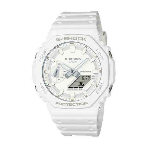 GA-2100-7A7 - [지샥 G-SHOCK] 스트릿 지알오크 One tone시리즈 화이트 캐주얼 시계 GA-2100-7A7DRRR