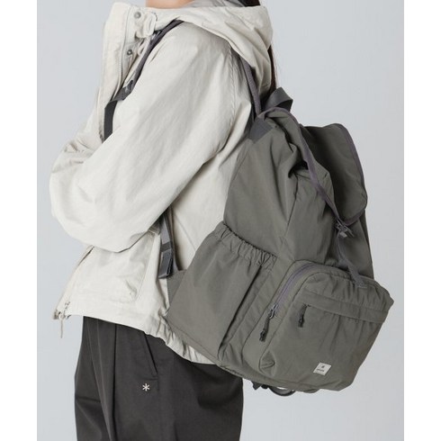 스노우피크 어패럴 SNOWPEAK APPAREL S23FUCBP21 캠플 백팩 15L Dark Khaki