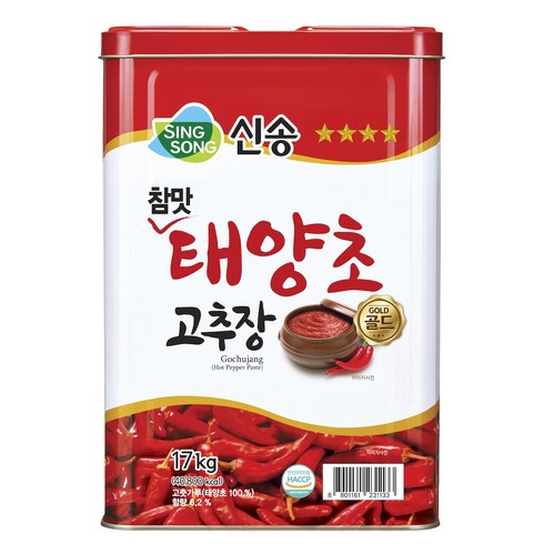 신송 참맛 고추장, 17kg, 1개