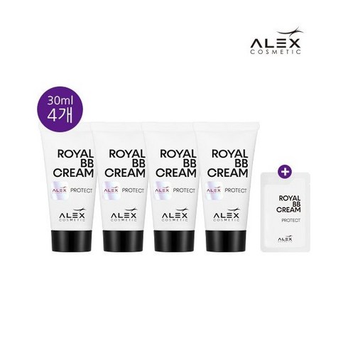 알렉스 코스메틱 로얄 BB 크림 30ml 4개 - 알렉스 코스메틱 로얄 BB 크림 30ml 4개