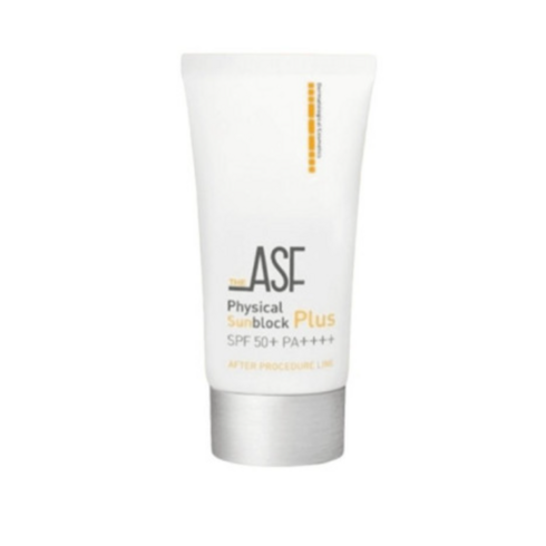 ASF선크림 피부과 무기자차 선크림 피지컬 선블럭 플러스60g (SPF50+)