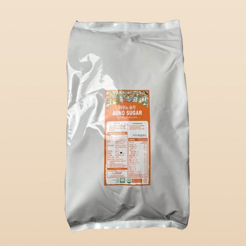 아우노슈가 - 아우노슈가 대용량 벌크 5kg/10kg 비정제원당 비정제설탕 유기농, 5kg