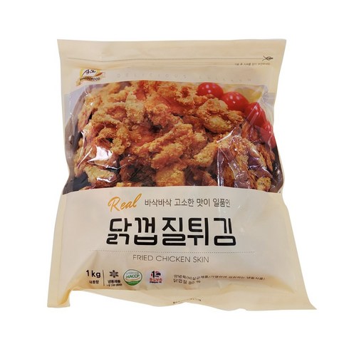 [443] 상도 닭껍질튀김1kg(치킨스킨가라아게), 1kg, 1개