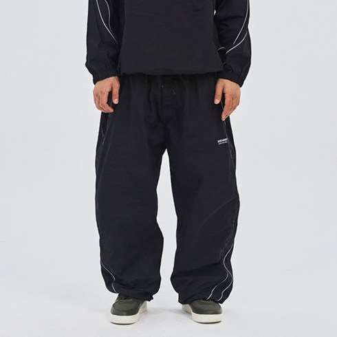 2023년 가성비 최고 비에스래빗팬츠 - 비에스래빗 2324 BSRABBIT LIGHTWEIGHT LOGO JOGGER PANTS BLACK 스노우 보드복 팬츠