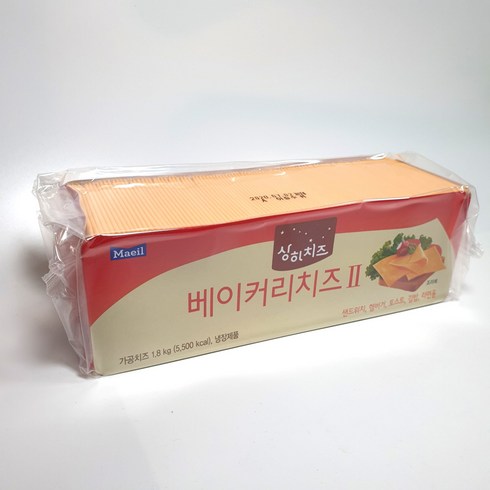 임박치즈 - 매일 베이커리치즈II 1.8kg 18gx100매 아이스박스 무료 포장, 1개