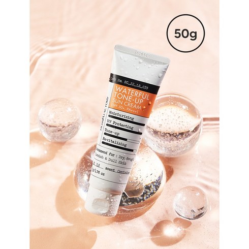 더마팩토리 워터풀 톤업 선크림 SPF50+ PA+++, 50g, 1개