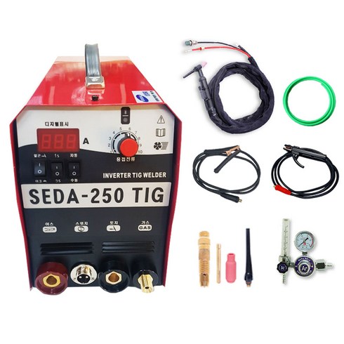 세다 휴대용 알곤 용접기 아크겸용 SEDA250TIG, 1대, SEDA-250TIG