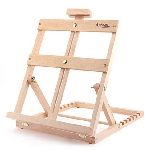 테이블이젤 - 아트메이트 원목 테이블 이젤