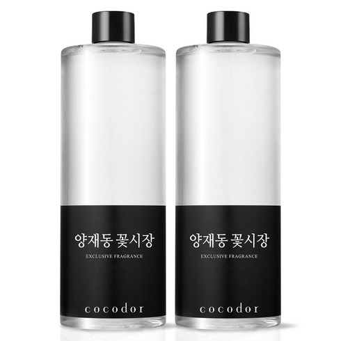 최신상 코코도르 플라워에디션 디퓨저 - 코코도르 디퓨저 리필액 500ml 양재동 꽃시장 2개